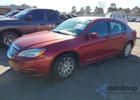 2014 Chrysler 200 Lx из США, поврежденный, VIN 1C3CCBAB7EN140853